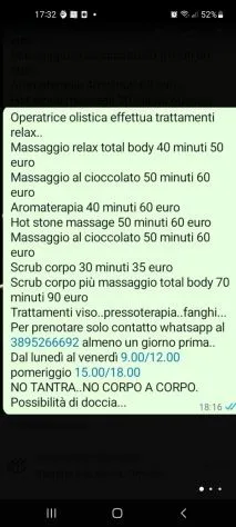 Massaggio e benessere